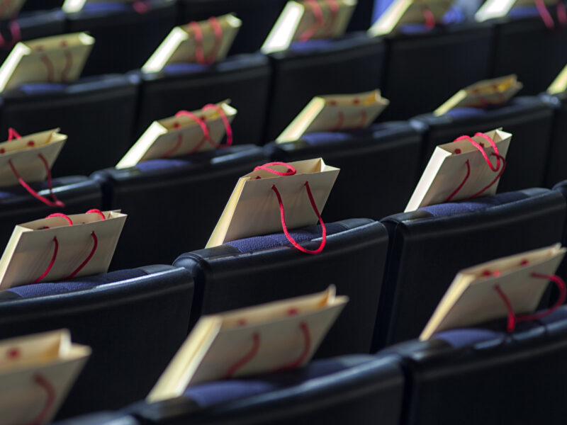 Croatia conference welcome gift bags