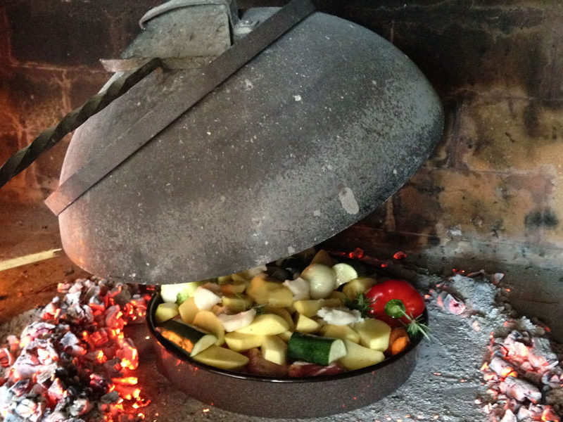 Croatia agritourism tour - local food preparation and tasting
