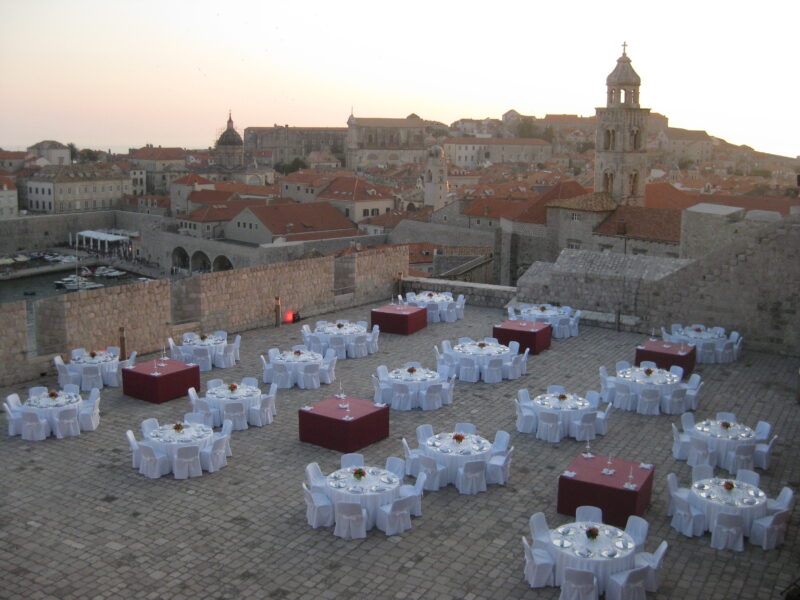 Croatia DMC - Gala Dinner Revelin Dubrovnik