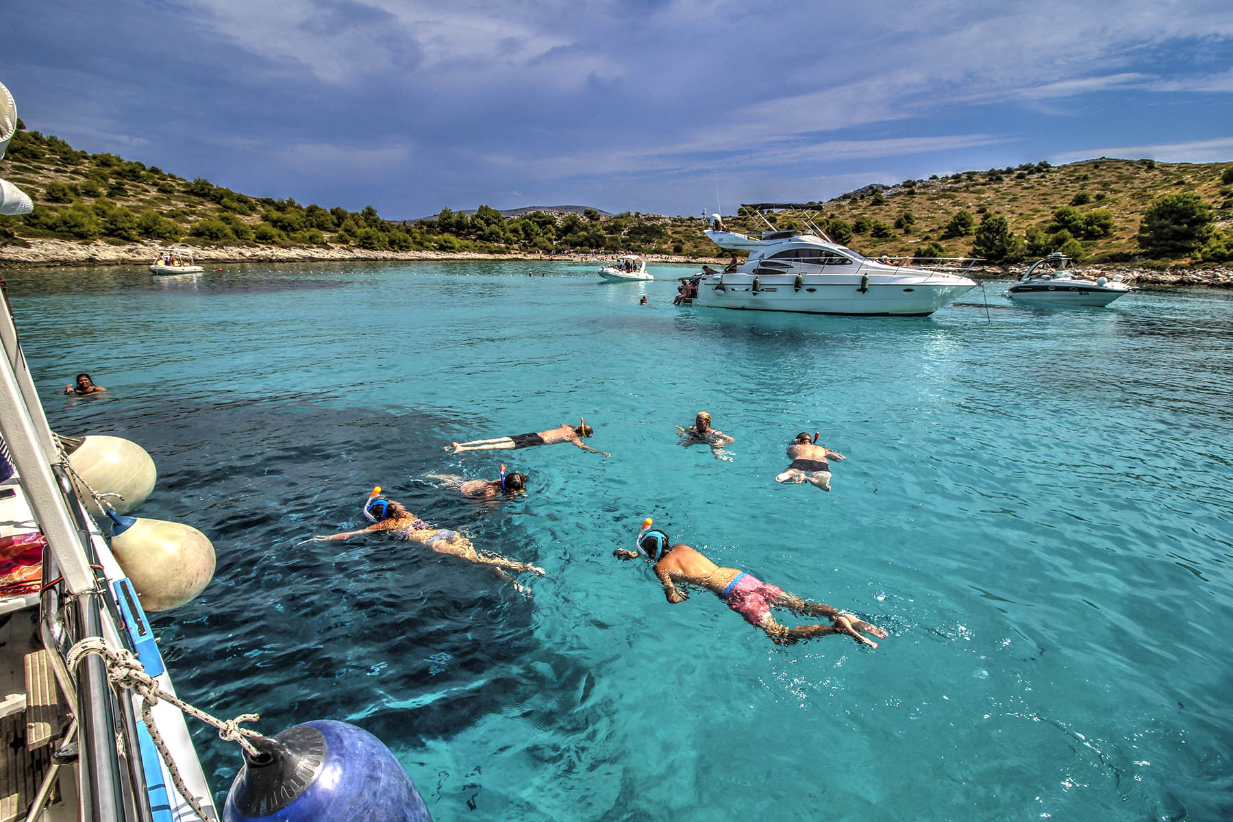 Hvar boat trip DK EVENTS DMC group services
