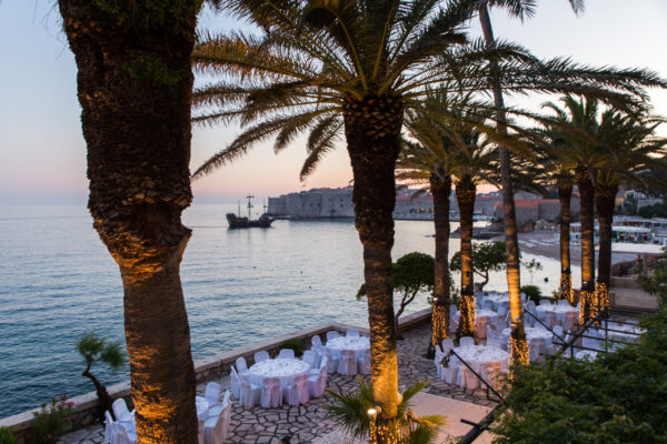 Vrt Palmi Exclusive gala dinner venue Dubrovnik events